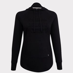 Embossed Active Hoodie